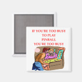 PINBALL MAGNEET (Voorkant / Achterkant)