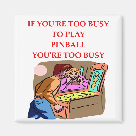 PINBALL MAGNEET (Voorkant)