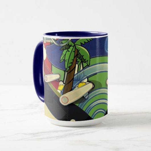 Pinball Mok (Voorkant links)