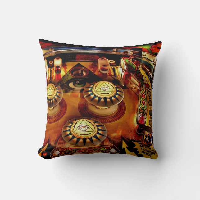 Pinball Pillow 3. Kussen (Voorkant)