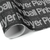 Pinball Player Extraordinaire Cadeaupapier (Rol Hoek)