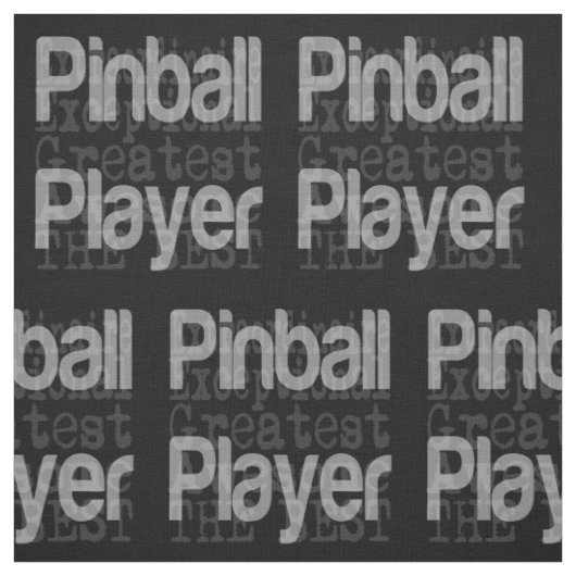 Pinball Player Extraordinaire Stof (Swatch)