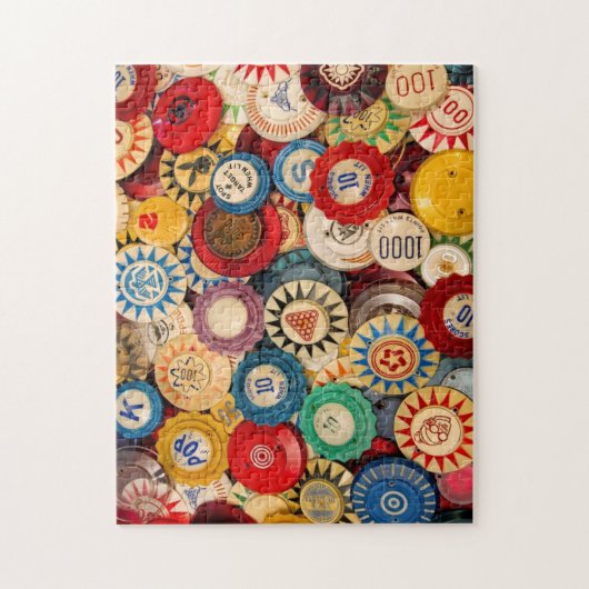 Pinball puzzle Bumpercaps Legpuzzel (Verticaal)