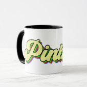 Pinball Retro Gaming Mok (Voorkant links)