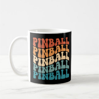 Pinball Retro Groovy Style Koffiemok