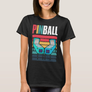 Pinball Retro multiball Pinball Machine AR T-shirt