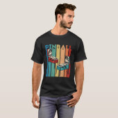 Pinball Retro multiball Pinball Machine AR T-shirt (Voorkant volledig)