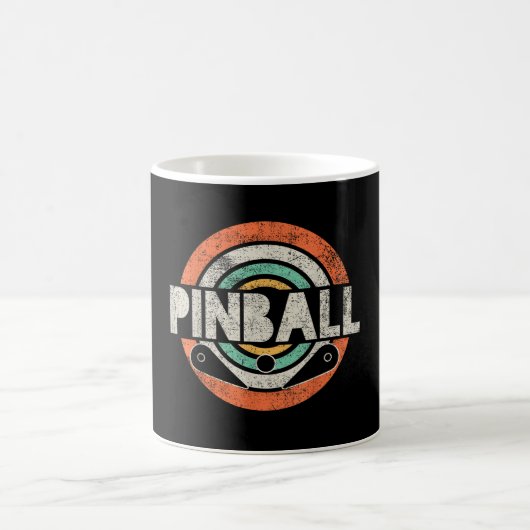 Pinball spel Vintage Koffiemok (Center)