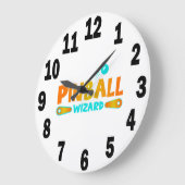 Pinball Speler Acryl Ronde Wandklok #9 (Hoek)