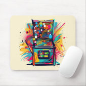 Pinball speler Non Slip Mousepad #25 Muismat (Met muis)