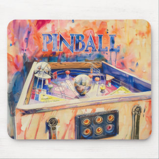Pinball speler Non Slip Mousepad #26 Muismat
