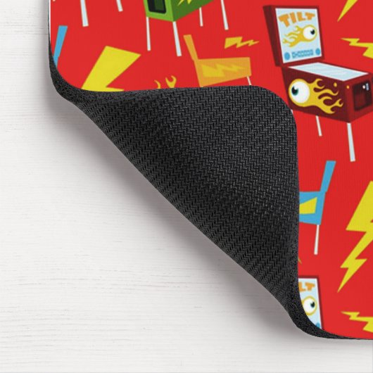 Pinball speler Non Slip Mousepad #2-5 Muismat (Hoek)