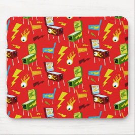 Pinball speler Non Slip Mousepad #2-5 Muismat