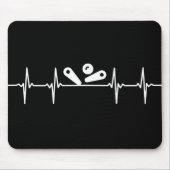 Pinball speler Non Slip Mousepad #5-3 Muismat (Voorkant)