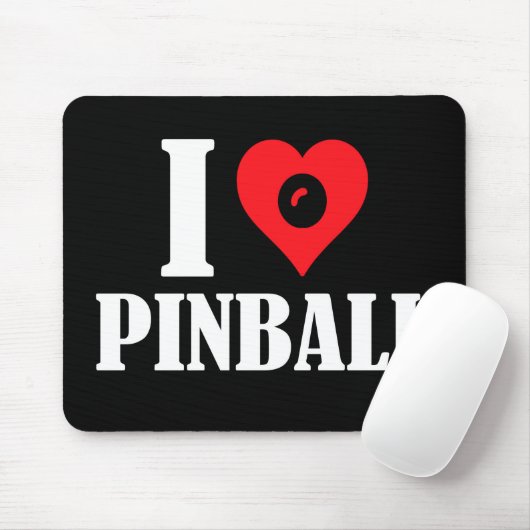 Pinball speler Non Slip Mousepad #5-4 Muismat (Met muis)