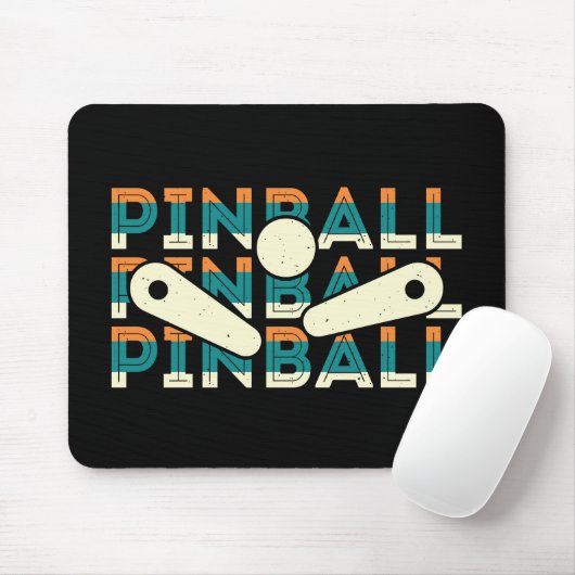 Pinball speler Non Slip Mousepad #6-1 Muismat (Met muis)