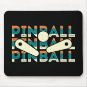 Pinball speler Non Slip Mousepad #6-1 Muismat (Voorkant)
