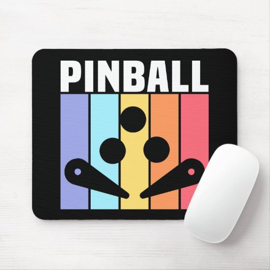 Pinball speler Non Slip Mousepad #6-2 Muismat (Met muis)
