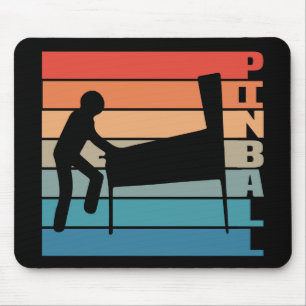 Pinball speler Non Slip Mousepad #6-3 Muismat