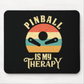 Pinball speler Non Slip Mousepad #6-4 Muismat (Voorkant)
