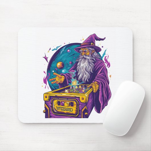 Pinball speler Non Slip Mousepad #7-1 Muismat (Met muis)