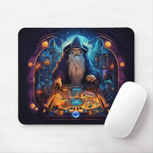 Pinball speler Non Slip Mousepad #7-4 Muismat (Met muis)