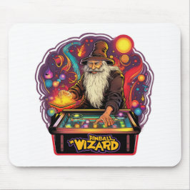 Pinball speler Non Slip Mousepad #7-5 Muismat