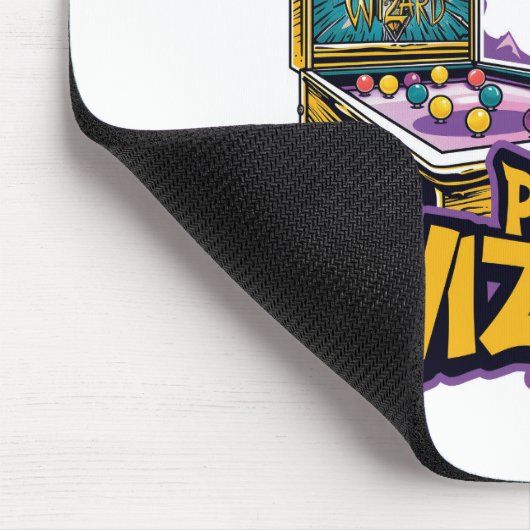 Pinball speler Non Slip Mousepad #7-6 Muismat (Hoek)