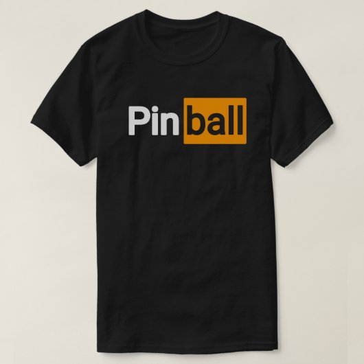Pinball T-shirt (Design voorkant)