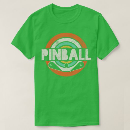 Pinball t-shirt (Design voorkant)
