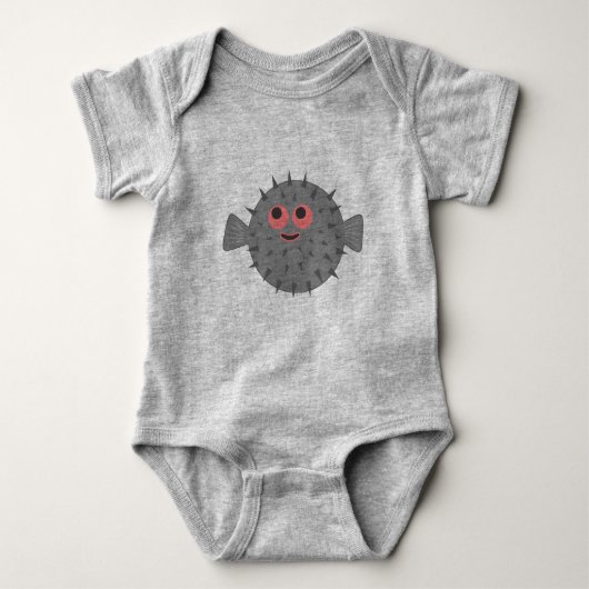 Pinball the Puffer Baby Bodysuit (Voorkant)