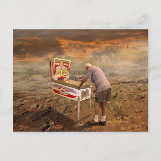 Pinball Wizard Briefkaart (Voorkant)