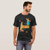 Pinball Wizard Dog Cat Pplay Pinball Machine Shi T-shirt (Voorkant volledig)