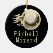 Pinball Wizard Keramisch Ornament (Voorkant)
