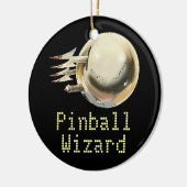 Pinball Wizard Keramisch Ornament (Links)