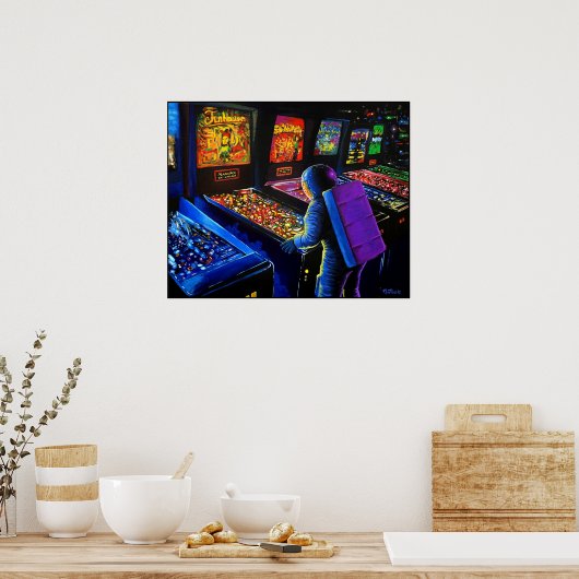 Pinball Wizard Poster (Keuken)