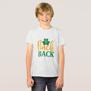 Pinch Back – Grappig St. Patrick’s Day Kinder T-sh Tri-Blend Shirt