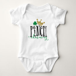 Pinch Charming St. Patricks Day Cute Boy Romper