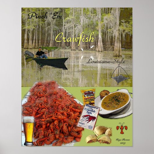 Pinch Em Crawfish Poster (Voorkant)