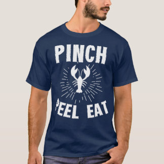 Pinch Funny Pinch Peel Eat mannen en vrouwen T-shirt