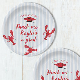 Pinch Me Crawfish & Pet 2025 Afstudeerfeest Papieren Bordje