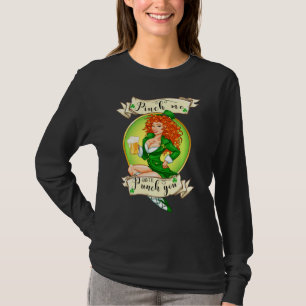 Pinch me en ik zullen jullie grappige Ierse St. Pa T-shirt
