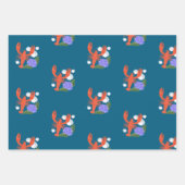 "Pinch me! Ik ben één" Verjaardag van de kreeft aa Inpakpapier Vel (Voorkant 3)