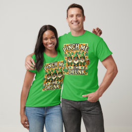 Pinch Me I'm Drink St Patricks Day Gnomes Irish T-shirt