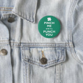 Pinch me Punch je Ronde Button 5,7 Cm (In situ)