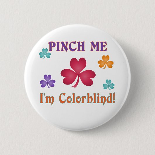 Pinch me ronde button 5,7 cm (Voorkant)