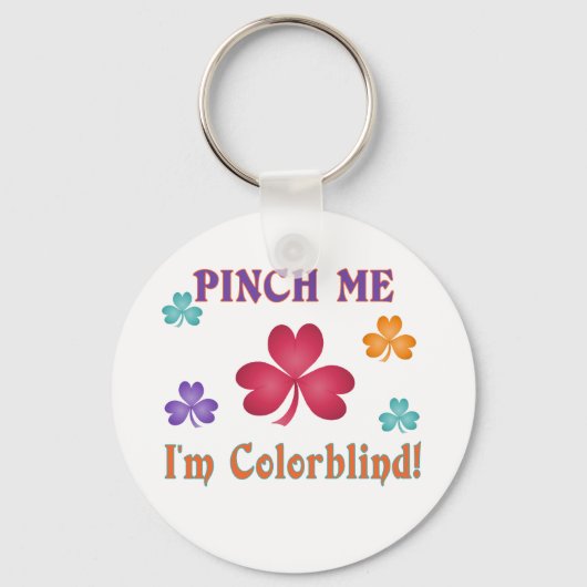 Pinch me sleutelhanger (Voorkant)