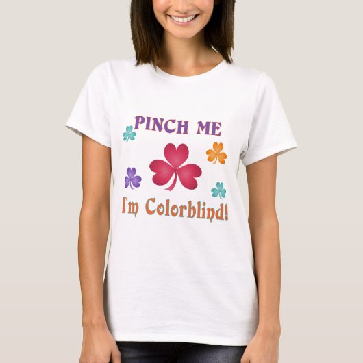 Pinch me t-shirt (Voorkant)