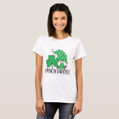 Pinch Proof Cute Gome Green Clover T-shirt (Voorkant volledig)