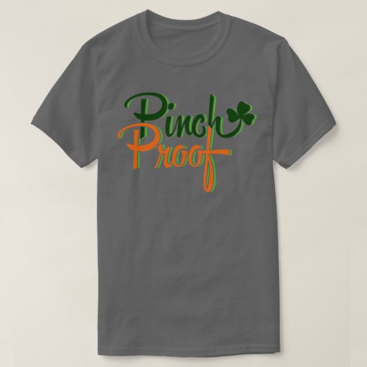 PINCH PROOF groen T-shirt (Design voorkant)